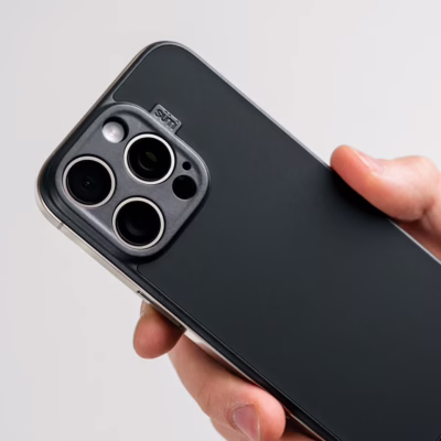 Suti รุ่น PhoneBack Silicone (Magsafe) - เคส iPhone 16 Pro - สี Carbon Black