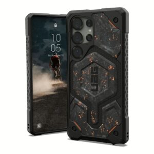 UAG รุ่น Monarch Pro - เคส Galaxy S25 Ultra - สี Forged Carbon Fiber with Copper (Limited Edition)