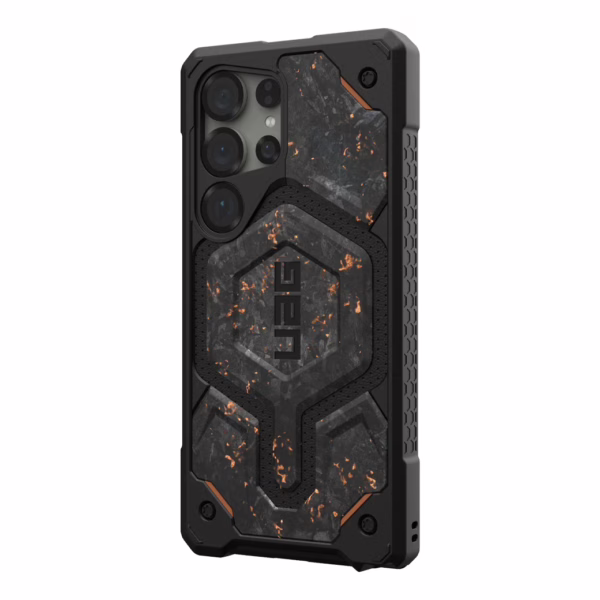 UAG รุ่น Monarch Pro - เคส Galaxy S25 Ultra - สี Forged Carbon Fiber with Copper (Limited Edition)