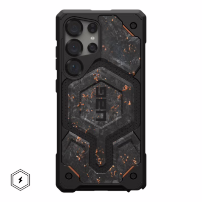 UAG รุ่น Monarch Pro - เคส Galaxy S25 Ultra - สี Forged Carbon Fiber with Copper (Limited Edition)