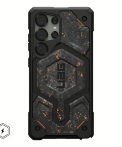 UAG รุ่น Monarch Pro - เคส Galaxy S25 Ultra - สี Forged Carbon Fiber with Copper (Limited Edition)