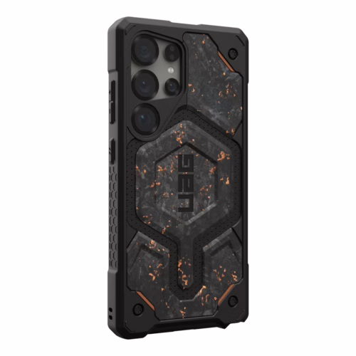 UAG รุ่น Monarch Pro - เคส Galaxy S25 Ultra - สี Forged Carbon Fiber with Copper (Limited Edition)