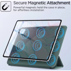 ESR รุ่น Zero Soft Case - เคส iPad Air 11" (2025/2024), iPad Air 10.9" (5th/4th Gen) - สี Clear