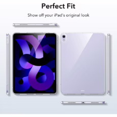 ESR รุ่น Zero Soft Case - เคส iPad Air 11" (2025/2024), iPad Air 10.9" (5th/4th Gen) - สี Clear