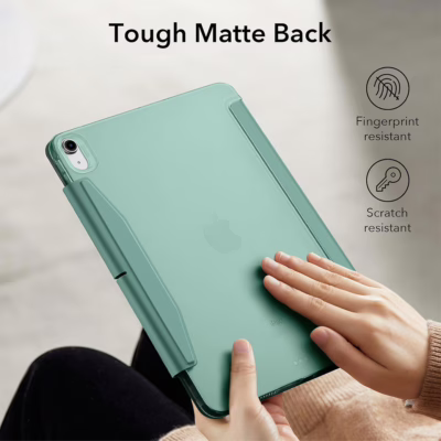 ESR รุ่น Ascend Trifold - เคส iPad Air 11" (2025/2024), iPad Air 10.9" (5th/4th Gen) - สี Forest Green