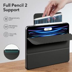 ESR รุ่น Rebound Magnetic Case - เคส iPad Pro 11" (4th/3rd/2nd Gen) - สี Black