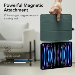 ESR รุ่น Rebound Magnetic Case - เคส iPad Pro 11" (4th/3rd/2nd Gen) - สี Forest Green