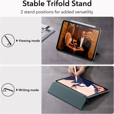 ESR รุ่น Rebound Magnetic Case - เคส iPad Pro 11" (4th/3rd/2nd Gen) - สี Forest Green