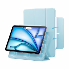ESR รุ่น Rebound Magnetic Case - เคส iPad Air 11" (2025/2024), iPad Air 10.9" (5th/4th Gen), iPad Pro 11" (1st Gen) - สี Sky Blue