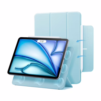 ESR รุ่น Rebound Magnetic Case - เคส iPad Air 11" (2025/2024), iPad Air 10.9" (5th/4th Gen), iPad Pro 11" (1st Gen) - สี Sky Blue