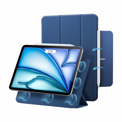 ESR รุ่น Rebound Magnetic Case - เคส iPad Air 11" (2025/2024), iPad Air 10.9" (5th/4th Gen), iPad Pro 11" (1st Gen) - สี  Navy Blue