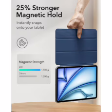 ESR รุ่น Rebound Magnetic Case - เคส iPad Air 11" (2025/2024), iPad Air 10.9" (5th/4th Gen), iPad Pro 11" (1st Gen) - สี Navy Blue