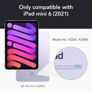 ESR รุ่น Rebound Magnetic - เคส iPad Mini (7th/6th Gen) - สี Purple