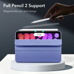 ESR รุ่น Rebound Magnetic - เคส iPad Mini (7th/6th Gen) - สี Purple