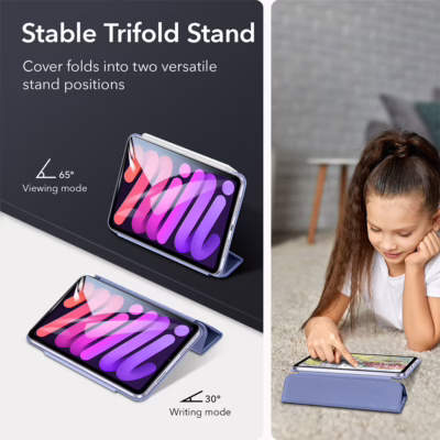 ESR รุ่น Rebound Magnetic - เคส iPad Mini (7th/6th Gen) - สี Purple