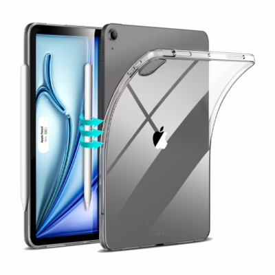 ESR รุ่น Zero Soft Case - เคส iPad Air 11" (2025/2024), iPad Air 10.9" (5th/4th Gen) - สี Clear