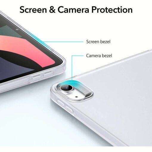 ESR รุ่น Zero Soft Case - เคส iPad Air 11" (2025/2024), iPad Air 10.9" (5th/4th Gen) - สี Clear - Image 2