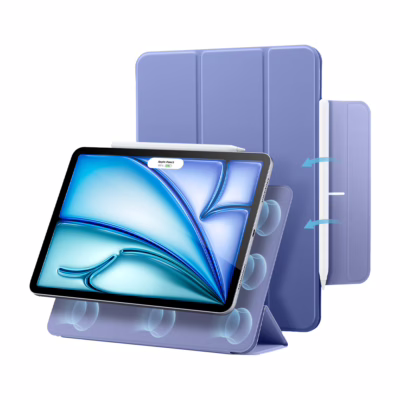 ESR รุ่น Rebound Magnetic Case - เคส iPad Air 11" (2025/2024), iPad Air 10.9" (5th/4th Gen), iPad Pro 11" (1st Gen) - สี  Lavender