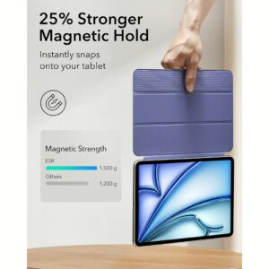 ESR รุ่น Rebound Magnetic Case - เคส iPad Air 11" (2025/2024), iPad Air 10.9" (5th/4th Gen), iPad Pro 11" (1st Gen) - สี Lavender