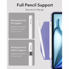 ESR รุ่น Ascend Trifold - เคส iPad Air 11" (2025/2024), iPad Air 10.9" (5th/4th Gen) - สี Frosted Lavender