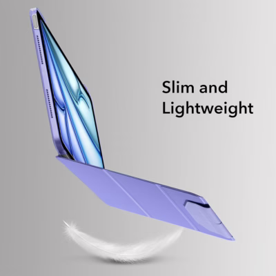 ESR รุ่น Ascend Trifold - เคส iPad Air 11" (2025/2024), iPad Air 10.9" (5th/4th Gen) - สี Frosted Lavender