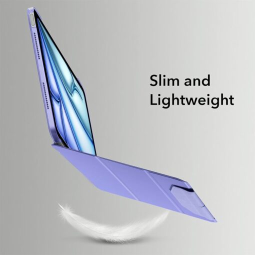 ESR รุ่น Ascend Trifold - เคส iPad Air 11" (2025/2024), iPad Air 10.9" (5th/4th Gen) - สี Frosted Lavender - Image 7
