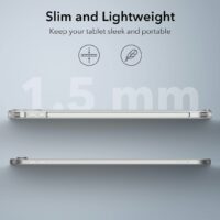 ESR รุ่น Classic Hybrid Back Case - เคส iPad 11" (A16/2025), iPad 10.9" (10th/2022) - สี Clear