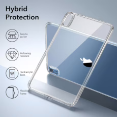 ESR รุ่น Classic Hybrid Back Case - เคส iPad 11" (A16/2025), iPad 10.9" (10th/2022) - สี Clear