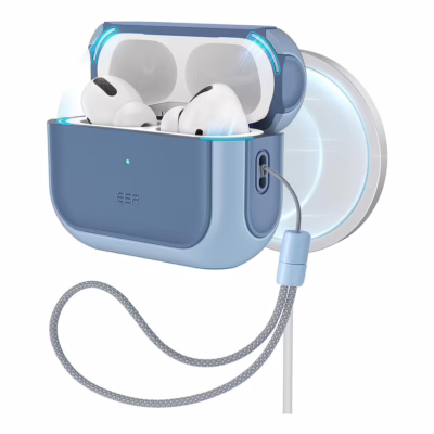 ESR รุ่น Orbit Hybrid with HaloLock - เคส AirPods Pro 2/1 - สี Powder Blue