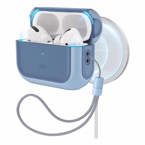 ESR รุ่น Orbit Hybrid with HaloLock - เคส AirPods Pro 2/1 - สี Powder Blue