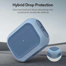 ESR รุ่น Orbit Hybrid with HaloLock - เคส AirPods Pro 2/1 - สี Powder Blue 12 ESR รุ่น Orbit Hybrid with HaloLock - เคส AirPods Pro 2/1 - สี Powder Blue