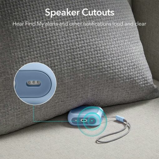 ESR รุ่น Orbit Hybrid with HaloLock - เคส AirPods Pro 2/1 - สี Powder Blue - Image 6