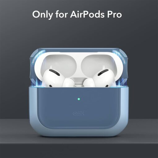 ESR รุ่น Orbit Hybrid with HaloLock - เคส AirPods Pro 2/1 - สี Powder Blue - Image 9