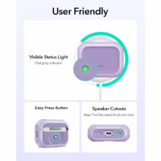 ESR รุ่น Orbit Hybrid with HaloLock - เคส AirPods Pro 2/1 - สี Lavender