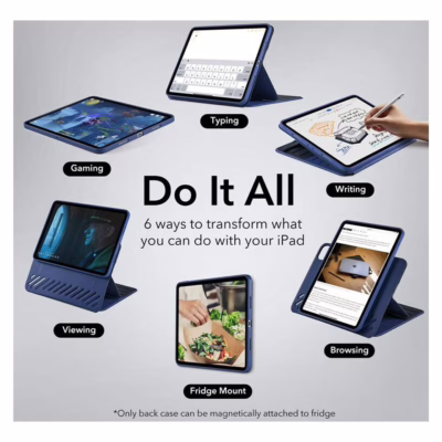 ESR รุ่น Sentry Stand Case - เคส iPad Pro 11" (4th/3rd Gen) - สี Blue