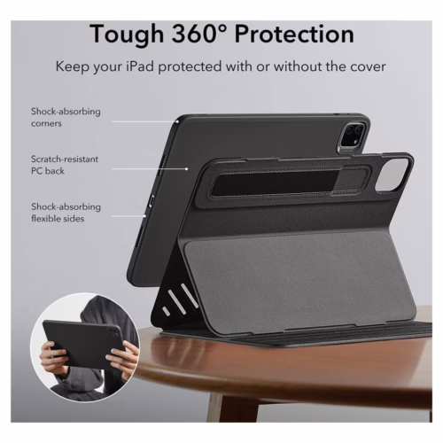 ESR รุ่น Sentry Stand Case - เคส iPad Pro 11" (4th/3rd Gen) - สี Black