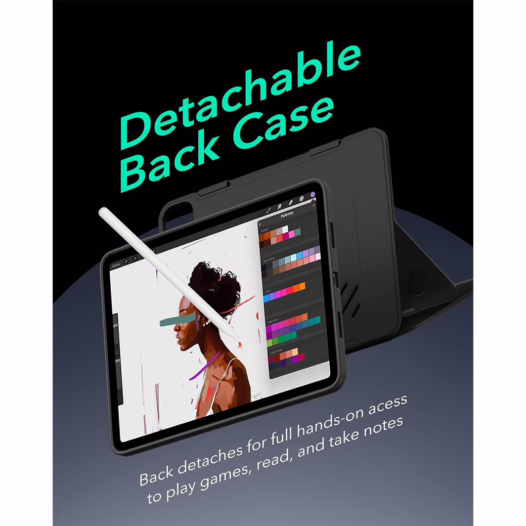 ESR รุ่น Shift Magnetic Case - เคส iPad Pro 12.9 (6th/5th Gen) - สี Black 4 ESR รุ่น Shift Magnetic Case - เคส iPad Pro 12.9 (6th/5th Gen) - สี Black - Image 4