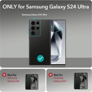 ESR รุ่น Classic Hybrid Case (HaloLock) - เคส Galaxy S24 Ultra - สี Clear Grey