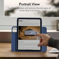 ESR รุ่น Shift Magnetic Case - เคส iPad Pro 12.9 (6th/5th Gen) - สี Navy Blue