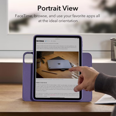 ESR รุ่น Shift Magnetic Case - เคส iPad Pro 12.9 (6th/5th Gen) - สี Purple