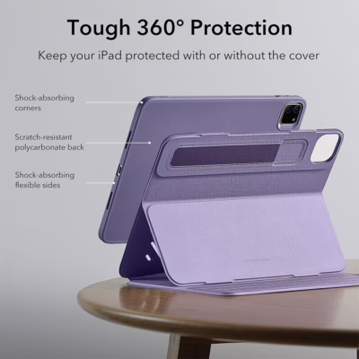 ESR รุ่น Shift Magnetic Case - เคส iPad Pro 12.9 (6th/5th Gen) - สี Purple