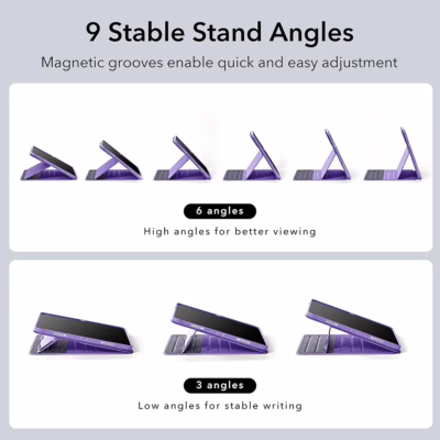 ESR รุ่น Shift Magnetic Case - เคส iPad Pro 12.9 (6th/5th Gen) - สี Purple