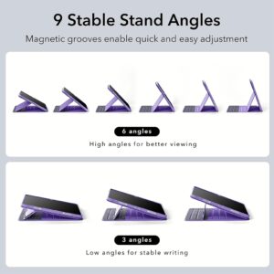 ESR รุ่น Shift Magnetic Case - เคส iPad Pro 12.9 (6th/5th Gen) - สี Purple