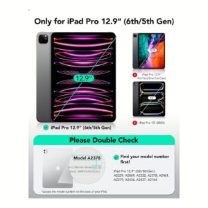 ESR รุ่น Shift Magnetic Case - เคส iPad Pro 12.9 (6th/5th Gen) - สี Brown