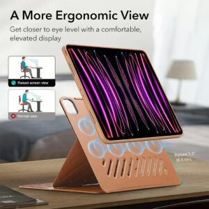 ESR รุ่น Shift Magnetic Case - เคส iPad Pro 12.9 (6th/5th Gen) - สี Brown