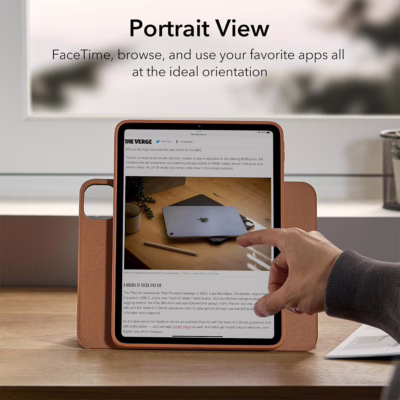 ESR รุ่น Shift Magnetic Case - เคส iPad Pro 12.9 (6th/5th Gen) - สี Brown