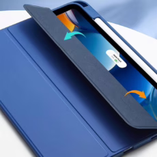 ESR รุ่น Rebound Pencil Case - เคส iPad Air 11" (2025/2024), iPad Air 10.9" (5th/4th Gen) - สี Navy Blue