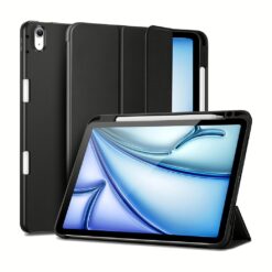ESR รุ่น Rebound Pencil Case - เคส iPad Air 11" (2025/2024), iPad Air 10.9" (5th/4th Gen) - สี Black