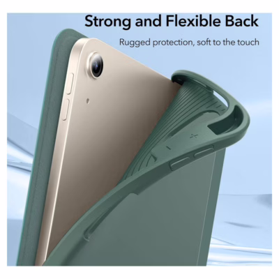 ESR รุ่น Rebound Pencil Case - เคส iPad Air 11" (2025/2024), iPad Air 10.9" (5th/4th Gen) - สี Forest Green