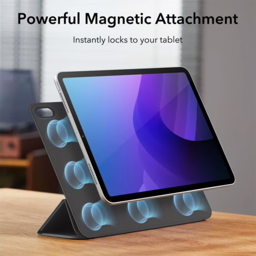 ESR รุ่น Rebound Magnetic Case - เคส iPad 11" (A16/2025), iPad 10.9" (10th/2022) - สี Black